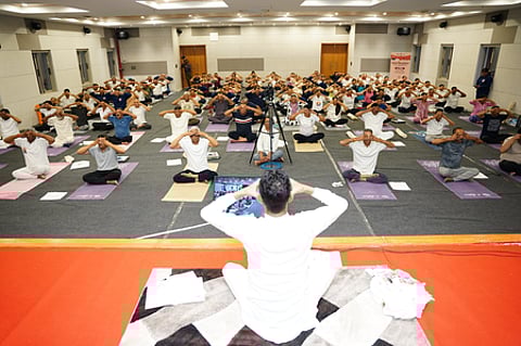 Gujarat rolls out 100-day programme before International Yoga Day