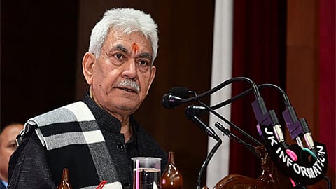 J-K LG unveils bust of Ranbir Singh at university in Jammu