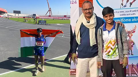 Seventeen-year-old Ranjana Yadav, the daughter of truck driver Rajkumar Yadav, aims to become an international champion race walker.