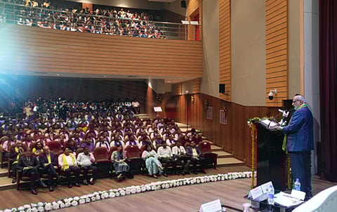 Choose ethics over shortcuts, VP Radhakrishnan tells IIM Ranchi grads