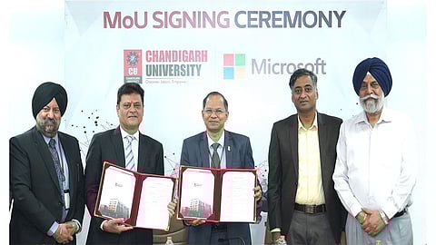 Microsoft opens Skill Center at Chandigarh University