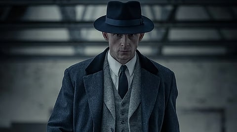 Jamie Bell in a still from the Peaky Blinders sequel series
