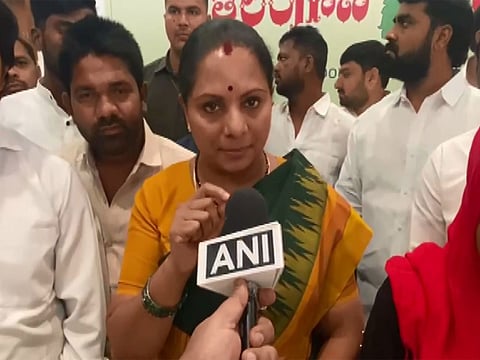 K Kavitha alleges nexus between govt and corporate educational institutions
