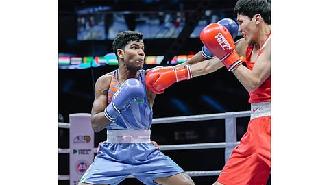 Indian Boxing showstopper; Vishvanath Suresh stuns World No 1 with a knockout punch in Ulaanbaatar