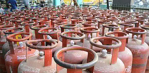 Image of LPG cylinders used for representational purpose only.