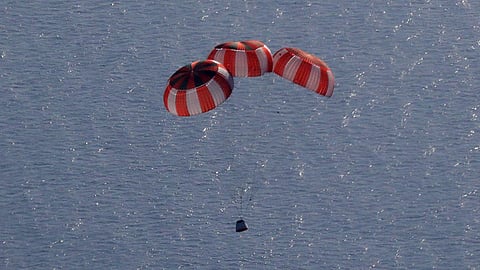 ISRO successfully completes second air drop test for Gaganyaan