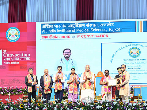 President Droupadi Murmu graces convocation ceremony of AIIMS Rajkot