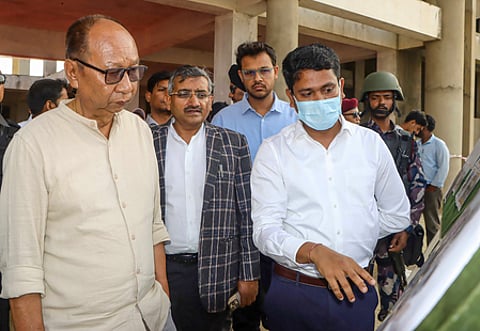 Manipur CM reviews progress of Jiribam-Imphal rail project, completion target set for 2028