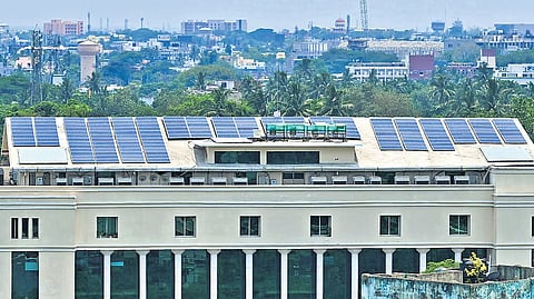 The Rs 75,000 crore PM Surya Ghar scheme, rolled out in February 2024, aims to promote renewable energy through rooftop grid-connected solar systems in individual homes.