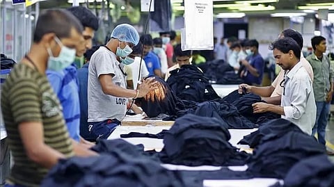 Ranchi garment workers protest over unpaid wages; HR cites US tariffs