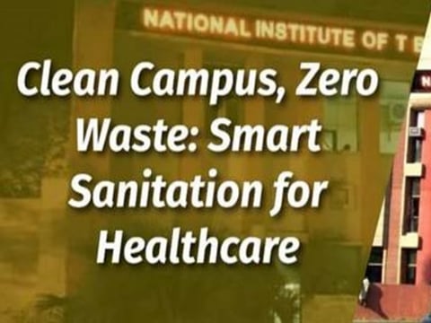 NITRD becomes India's first zero-waste-to-landfill healthcare model under Swachh Bharat Mission Urban 2.0