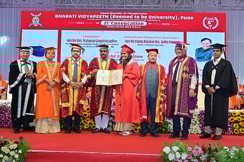 27th Convocation ceremony conducted at Bharati Vidyapeeth Deemed University