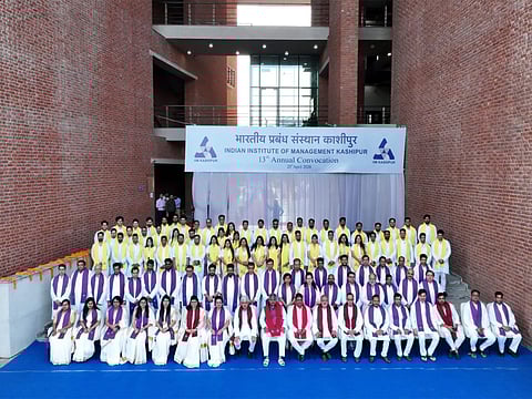 Uttarakhand: IIM Kashipur holds 13th convocation; 546 students graduate