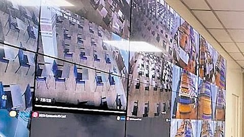 The Command Control Room is connected to 540 cameras installed across 28 medical, nine dental, and seven Ayush colleges in Andhra Pradesh.