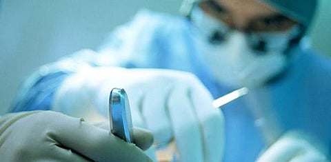 Since the biopsy report strongly indicated malignancy, chemotherapy was given to reduce the size. Despite this, the tumour continued to occupy more than 75% of the chest cavity, said a release.