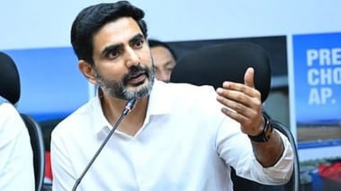 Minister for IT Nara Lokesh