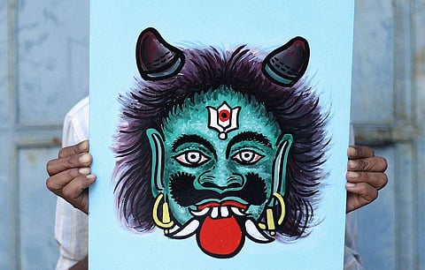 One of All India Permit's artwork