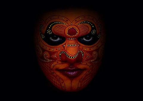 The art form used to have around 400 types of Theyyam faces, each representing a Hindu mythological character| Representative image