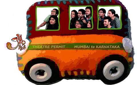 Gillo will visit places where there are kids aplenty and perform theatre for them, off a bus