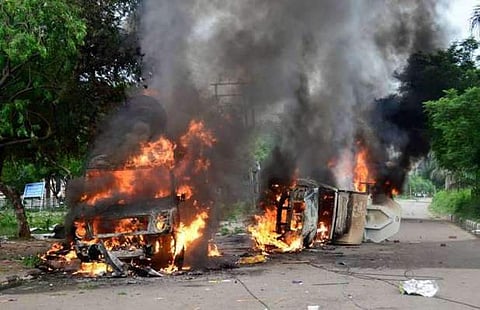 The tendency to set things on fire stems from a mob mentality that does not stop at just breaking things | Representative picture
