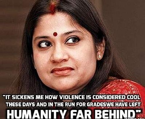 Renuka Shahane posted vociferously that we as a society have failed our children, in light of the #RyanMurder case