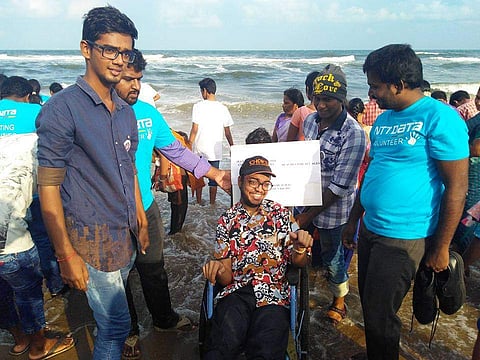 Karthik Chandrasekaran has made it his responsibility to fight for the basic rights of the disabled