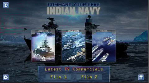 The game was launched on December 1 by the Indian Navy