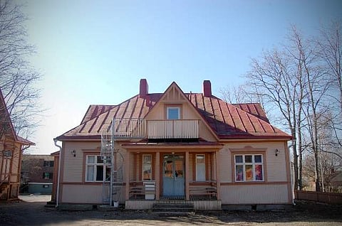 The villa in its full glory