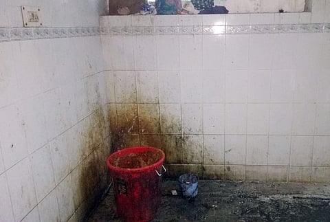 Current state of the hostel | All images provided by the students