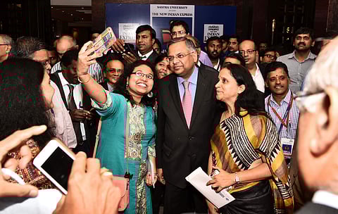 Tata Sons chief N Chandrasekaran at the ThinkEdu Conclave | P Jawahar