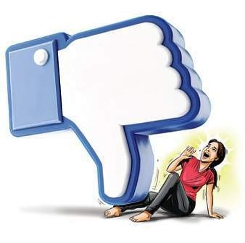 The long arm of cyber stalking | Illustrations by Suvajit Dey and Amit Bandre