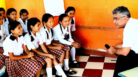 Rohit Kumar spends a lot of time teaching