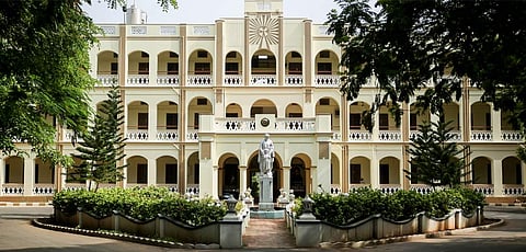 Loyola College in Chennai has a fair bit of research emphasis