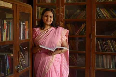 Kaikasi makes it a point to identify talent and promote development among her students | Pics: Manu R Mavelil