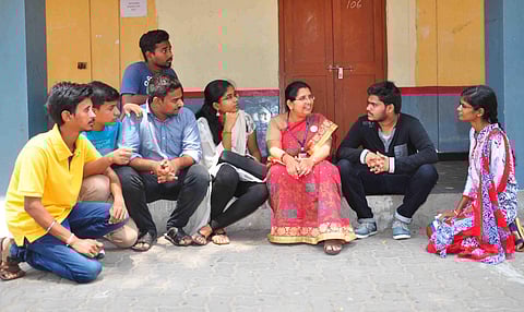 Pakki Roja is an NSS programme officer who goes beyond books. The special camp she organises every year to identify areas where change is needed in society is just one of the examples she sets