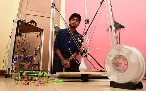 Paul George and his 3D Printer | Albin Mathew