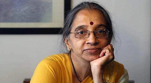 Ms. Madhuri Purandare received the Author award for her contribution to Marathi children’s literature in 2016
