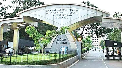 The institute laid the foundation after performing rituals on the precincts of the hospital