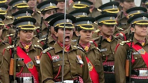 Women are often discouraged from joining the army by their parents and families