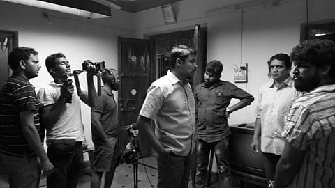 A crew of 10 to 12 people accompanied Ali while shooting