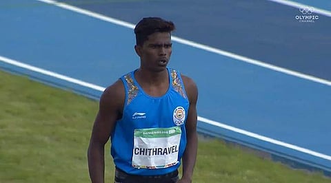 Praveen cleared a distance of 15.84m to win the third position