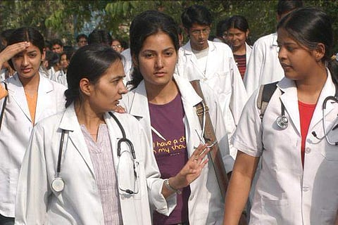 Nearly 12 per cent of the students also said they were ready to quit studying medicine given a chance