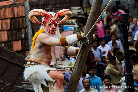 For Ravi, every Krishna Janmashtami is an occasion for him to do his bit for society (Photo courtesy: Krithik Bhat)
