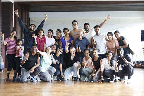 Arunima stresses that body conditioning is extremely important to learning dance. It is important to integrate the body with the mind