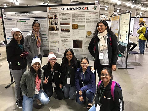 The all-girl team of eight — Aishwarya Rajurkar, Anjali Vaidya, Nishtha Pange, Komal Parab, Maithili Savant, Mitali Patil, Sanika Ambre, and Shrutika Sawant