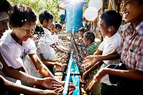 The headmaster of Sajjanpara LP School, said it was the children who convinced their parents to install water filters at home.