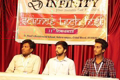 The students have also been working to bring out a magazine which showcases projects done by the group members (Pic: Infinity)