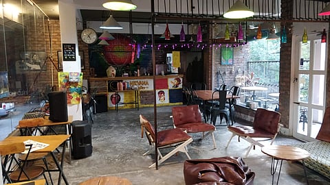 Nirvana Bistro is on Road No 41, Jubilee Hills, Hyderabad