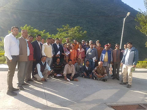On October 25, IIT Mandi’s Centre for Innovative Technology for the Himalayan Region organised a workshop on eco-friendly utilisation of pine needle (PC: IIT Mandi)