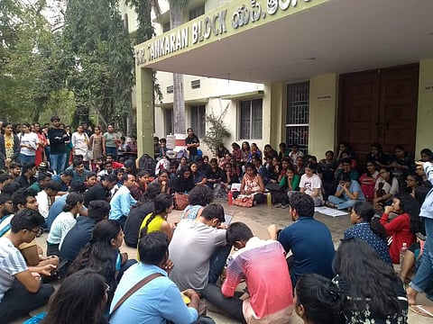 The Committee also said that the director has conveyed that they would reinstate the BA in Social Science course from the academic year 2020-21 (Pic: SAC, TISS Hyderabad)